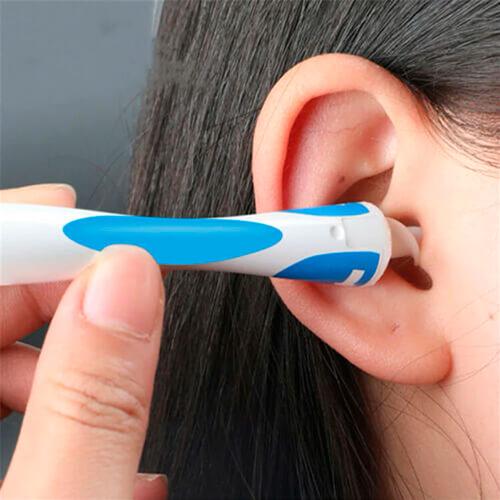 Limpador de Ouvido Espiral Removedor de cera - EarCleaner™ c/16 Grips